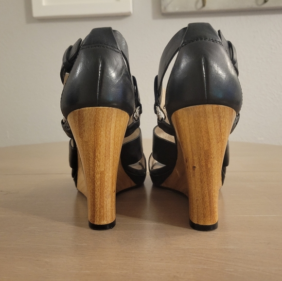 Michael Kors Briyette Wedge Sz 6.5 - Picture 6 of 12